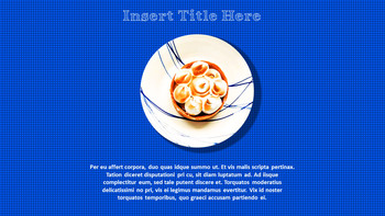 色彩缤纷的甜点 PowerPoint模板设计_07