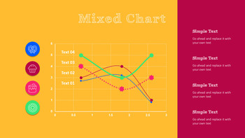 色彩缤纷的甜点 PowerPoint模板设计_34