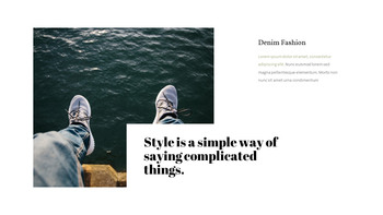 남자의 스타일과 패션 프레젠테이션 PowerPoint 템플릿 디자인_08