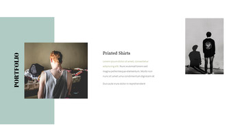 남자의 스타일과 패션 프레젠테이션 PowerPoint 템플릿 디자인_09