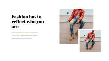 남자의 스타일과 패션 프레젠테이션 PowerPoint 템플릿 디자인_13