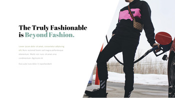 남자의 스타일과 패션 프레젠테이션 PowerPoint 템플릿 디자인_16