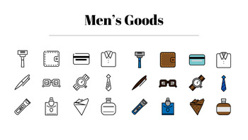 남자의 스타일과 패션 프레젠테이션 PowerPoint 템플릿 디자인_48