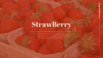 Strawberry Simple Google Slides Templates_13