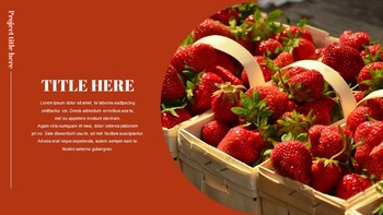 Strawberry Simple Google Slides Templates_20