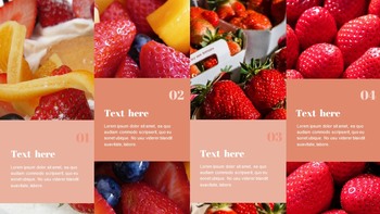 fraise Modèles simples de diapositives Google_29