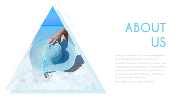 Sommerstrand Präsentation PowerPoint Templates Design_04