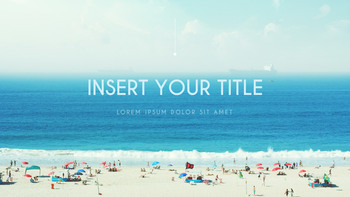 Sommerstrand Präsentation PowerPoint Templates Design_14