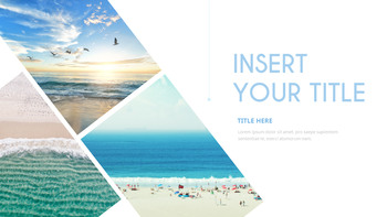 Sommerstrand Präsentation PowerPoint Templates Design_27