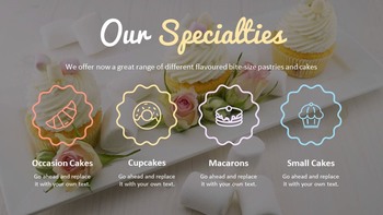 Sweet Cupcakes Google Slides Template Design_04