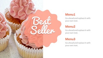 Süße Cupcakes Google Slides Template Design_05