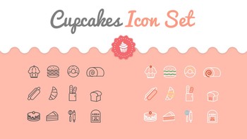 Süße Cupcakes Google Slides Template Design_25