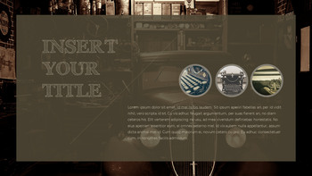 빈티지 테마 프레젠테이션 템플릿_06