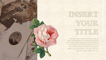 빈티지 테마 프레젠테이션 템플릿_07