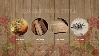 빈티지 테마 프레젠테이션 템플릿_34