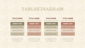 빈티지 테마 프레젠테이션 템플릿_36