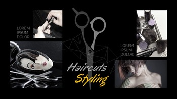 Hair Styling Portfolio Google Slides Templates_06