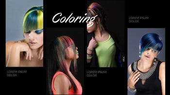 Hair Styling Portfolio Google Slides Templates_13