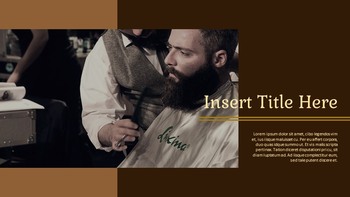 Friseursalon Google Slides Template Design_19