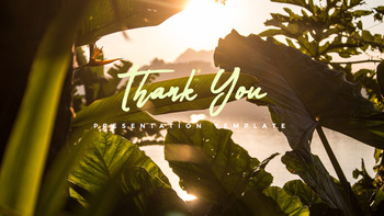 보테니컬 프레젠테이션용 PowerPoint 템플릿_39