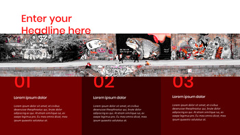 Graffiti Art Theme PPT Templates_25