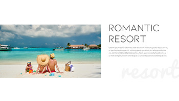 Romantico Resort Modelli di PowerPoint Design_28