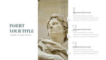 立像 プレゼンテーションPowerPointのテンプレートデザイン_13