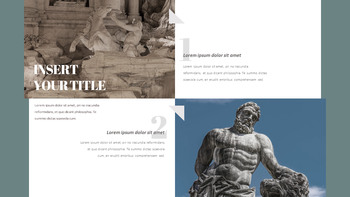 立像 プレゼンテーションPowerPointのテンプレートデザイン_36