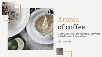 Aroma von Kaffee Google Slides-Vorlagen_05