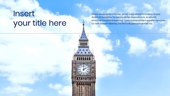 London travel Google Slides Template Design_05