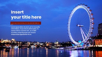 London travel Google Slides Template Design_09