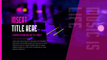 音乐节 PowerPoint模板设计_15