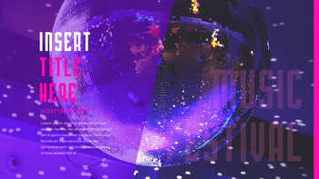 音乐节 PowerPoint模板设计_23