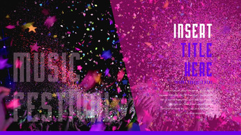 音乐节 PowerPoint模板设计_24