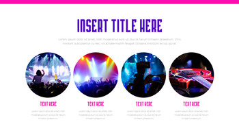 音乐节 PowerPoint模板设计_25