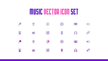 音乐节 PowerPoint模板设计_40