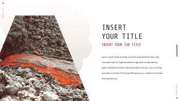 火山 简单的Google幻灯片模板_04