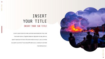 火山 简单的Google幻灯片模板_08