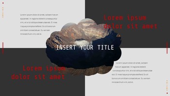 火山 简单的Google幻灯片模板_29