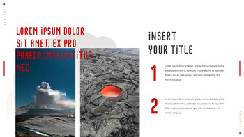 火山 テーマPPTテンプレート_10