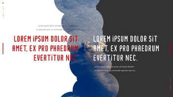 火山 テーマPPTテンプレート_27