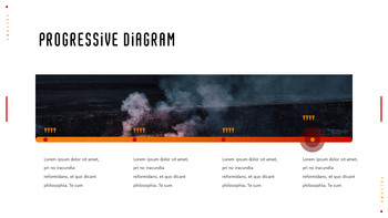 火山 テーマPPTテンプレート_32