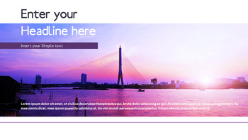 세계의 다리 테마 PPT 템플릿_27