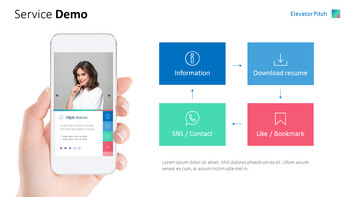 비즈니스 소셜 네트워크 피치덱 파워포인트 프레젠테이션_09