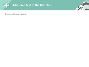 Light Aircraft - Free Powerpoint Templates Design_05