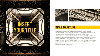 파리 여행 가이드 테마 PT 템플릿_05