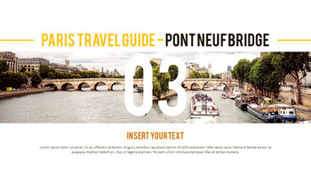 파리 여행 가이드 테마 PT 템플릿_13
