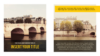 파리 여행 가이드 테마 PT 템플릿_14