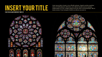 파리 여행 가이드 테마 PT 템플릿_20