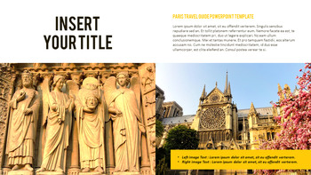 파리 여행 가이드 테마 PT 템플릿_21